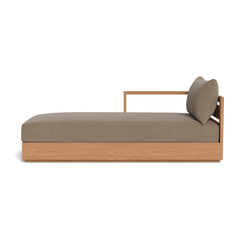 Hayman Teak Chaise Left