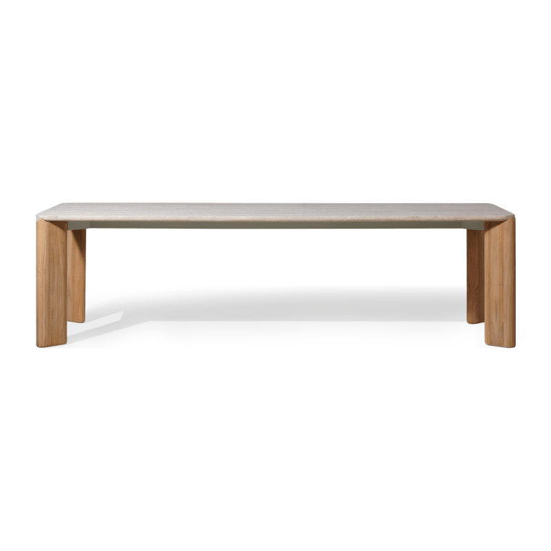 Chloe Teak Rectangle Dining Table