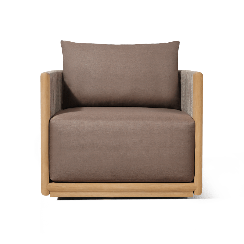 Palm Beach Teak Swivel Lounge Chair