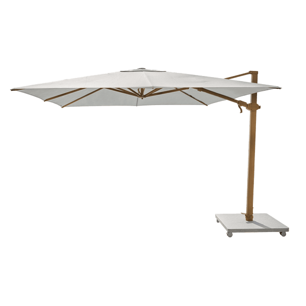 Antego Cantilever Umbrella (Stone Base Sold Separately) | Aluminum Teak, ,