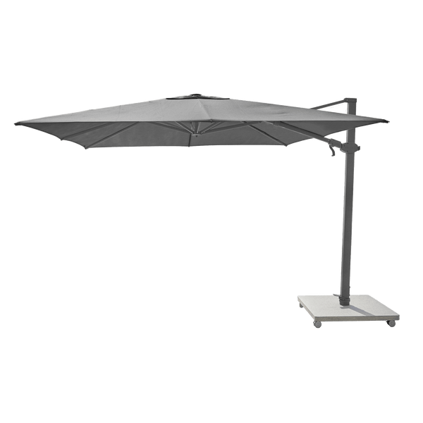 Antego Cantilever Umbrella (Stone Base Sold Separately) | Aluminum Anthracite, ,