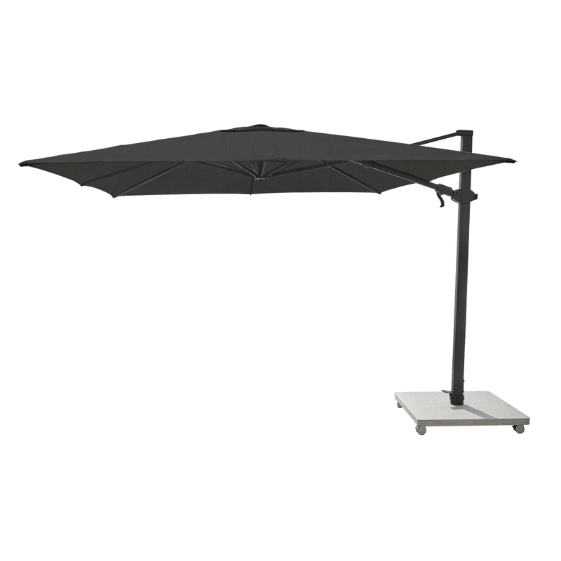 Antego Cantilever Umbrella (Stone Base Sold Separately) | Aluminum Black, ,