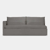 Bondi 2 Seat 1 Arm Sofa Left | Harbour Belgian Linen White, ,