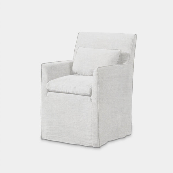 Bondi Dining Chair | Harbour Belgian Linen White, ,
