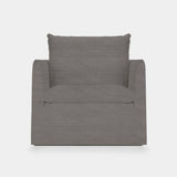 Bondi Lounge Chair | Harbour Belgian Linen White, ,