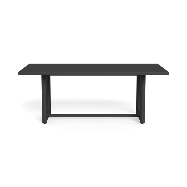 Breeze Xl Dining Table 79" | Aluminum Asteroid, ,