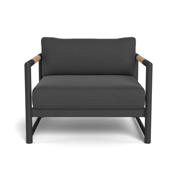 Breeze Xl Lounge Chair | Aluminum Asteroid, Panama Grafito,