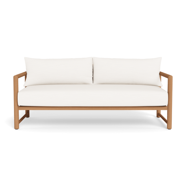 Breeze Xl Teak 2 Seat Sofa | Teak Natural, Panama Blanco,