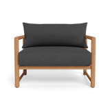 Breeze Xl Teak Lounge Chair | Teak Natural, Lisos Grafito,