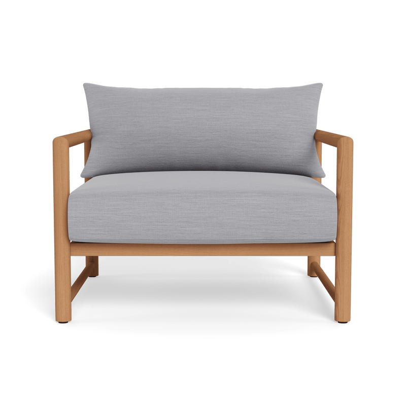 Breeze Xl Teak Lounge Chair | Teak Natural, Panama Cloud,
