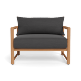 Breeze Xl Teak Lounge Chair | Teak Natural, Panama Grafito,