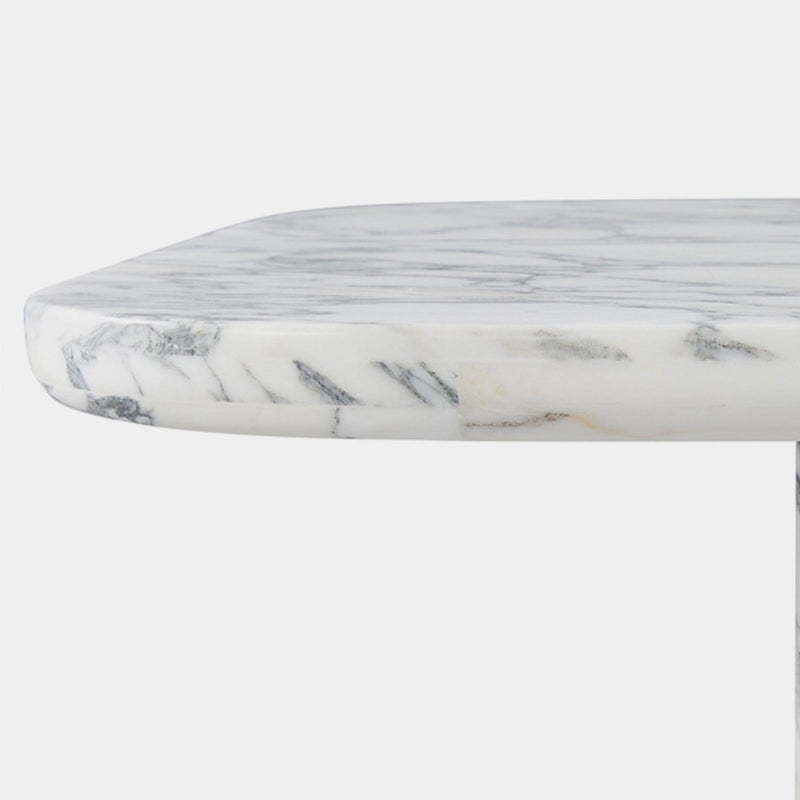 Ford Rectangle Coffee Table | Travertine Silver, ,