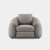 Gabriel Lounge Chair | Oak Brown, Boucle Stone,