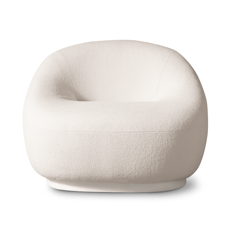Gio Lounge Chair | Aluminum Bone Riviera Ivory
