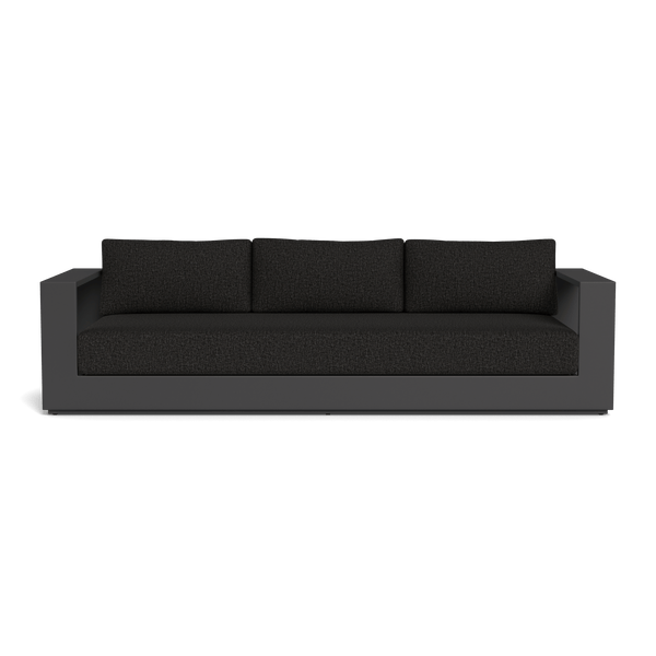 Hayman 3 Seat Sofa | Aluminum Asteroid, Copacabana Midnight, Batyline Silver