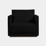 Ithaca Lounge Chair | Oak Natural, Harbour Belgian Linen Black,