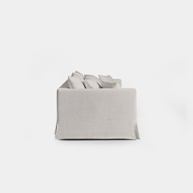 Kos 3.5 Seat Sofa | Harbour Belgian Linen White, ,