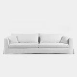 Kos 3.5 Seat Sofa | Harbour Belgian Linen White, ,