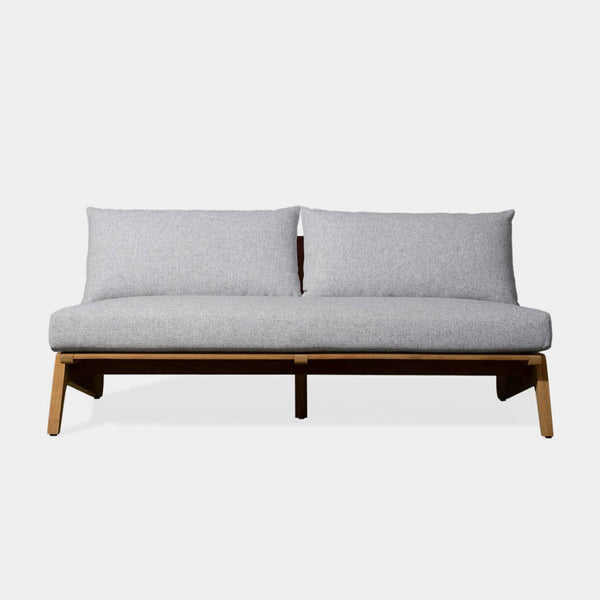 Mlb 2 Seat Armless Sofa | Teak Natural, Copacabana Sand,