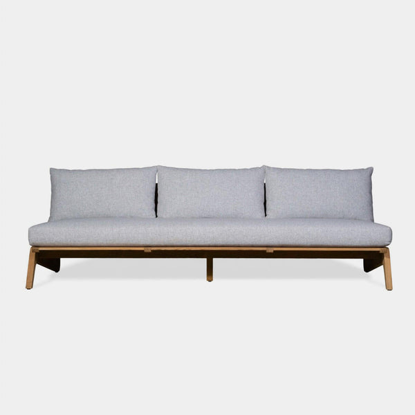 Mlb 3 Seat Armless Sofa | Teak Natural, Copacabana Sand,
