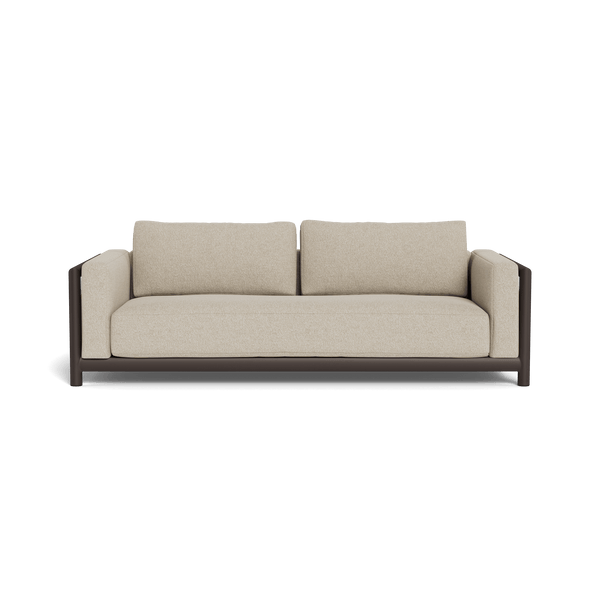 Moab Sofa 90" | Aluminum Bronze, Siesta Taupe,