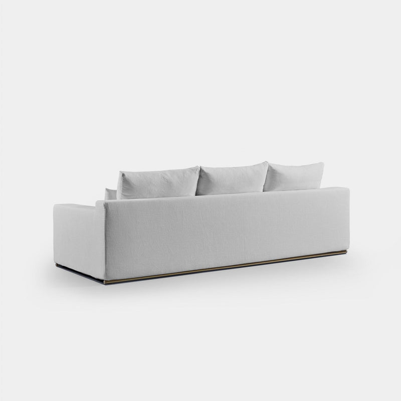 Ocean 3 Seat Sofa | Harbour Belgian Linen White, ,