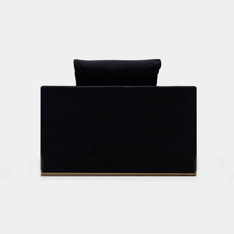 Ocean Lounge Chair | Harbour Belgian Linen Black, ,