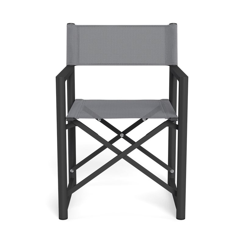 Pacific Aluminum Dining Chair | Aluminum Asteroid, Batyline Silver,