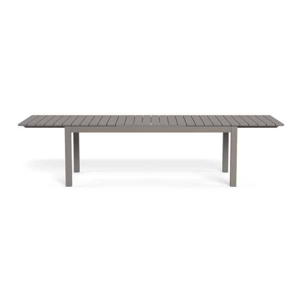 Pacific Aluminum Extension Dining Table | Aluminum Taupe, ,