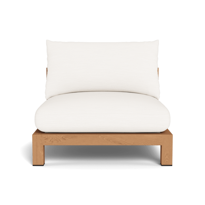 Pacific Teak Armless Single