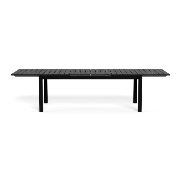 Pacific Extension Dining Table | Teak Charcoal, Teak Charcoal,