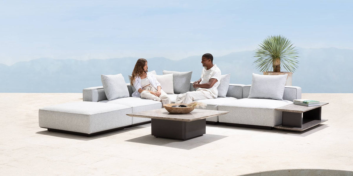 In-Stock Outdoor Ottomans - Ships Within 3 Days