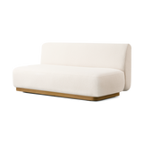 Como 2 Seat Armless Sofa