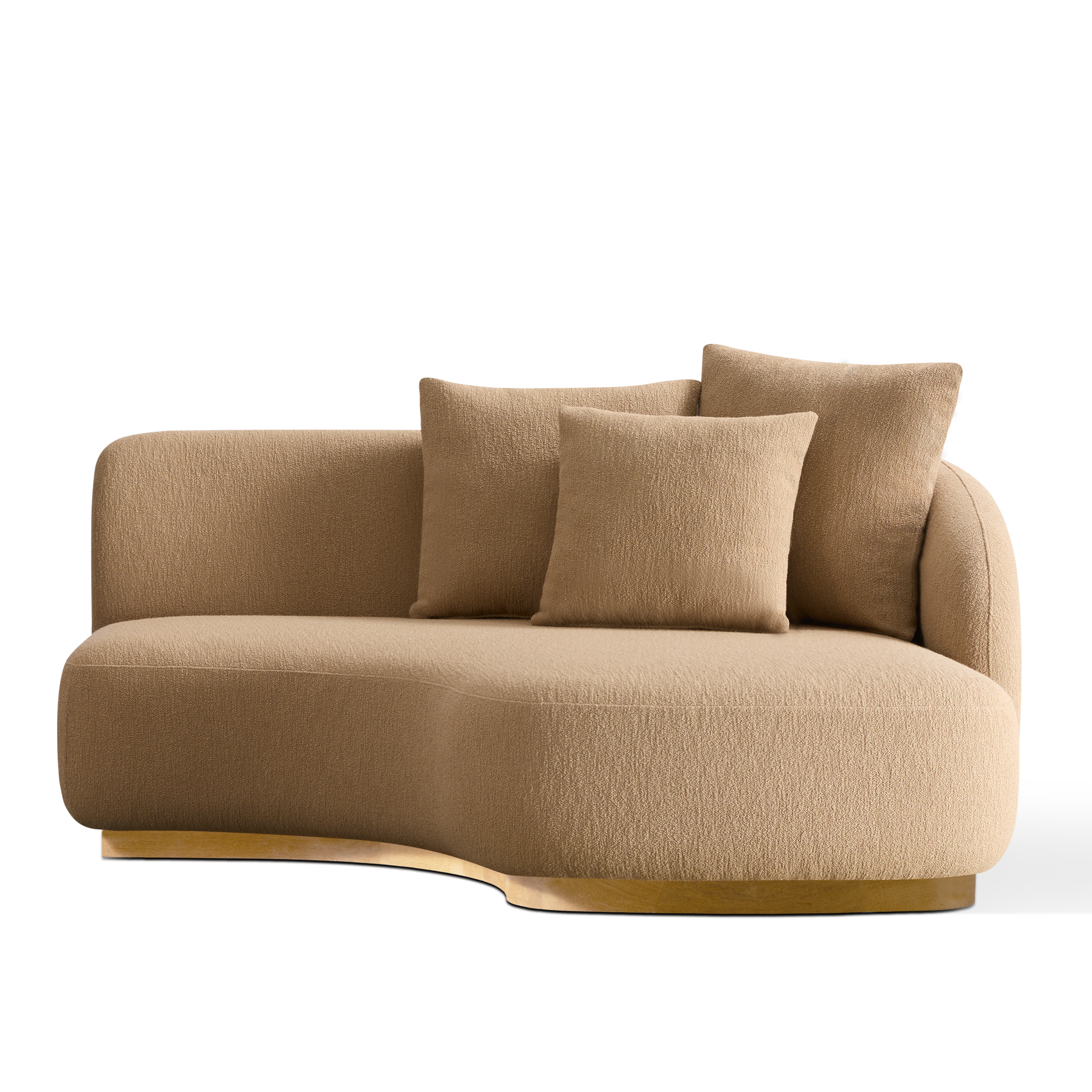 Como Curved Chaise Right