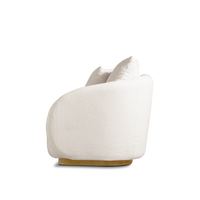 Como Curved Chaise Right