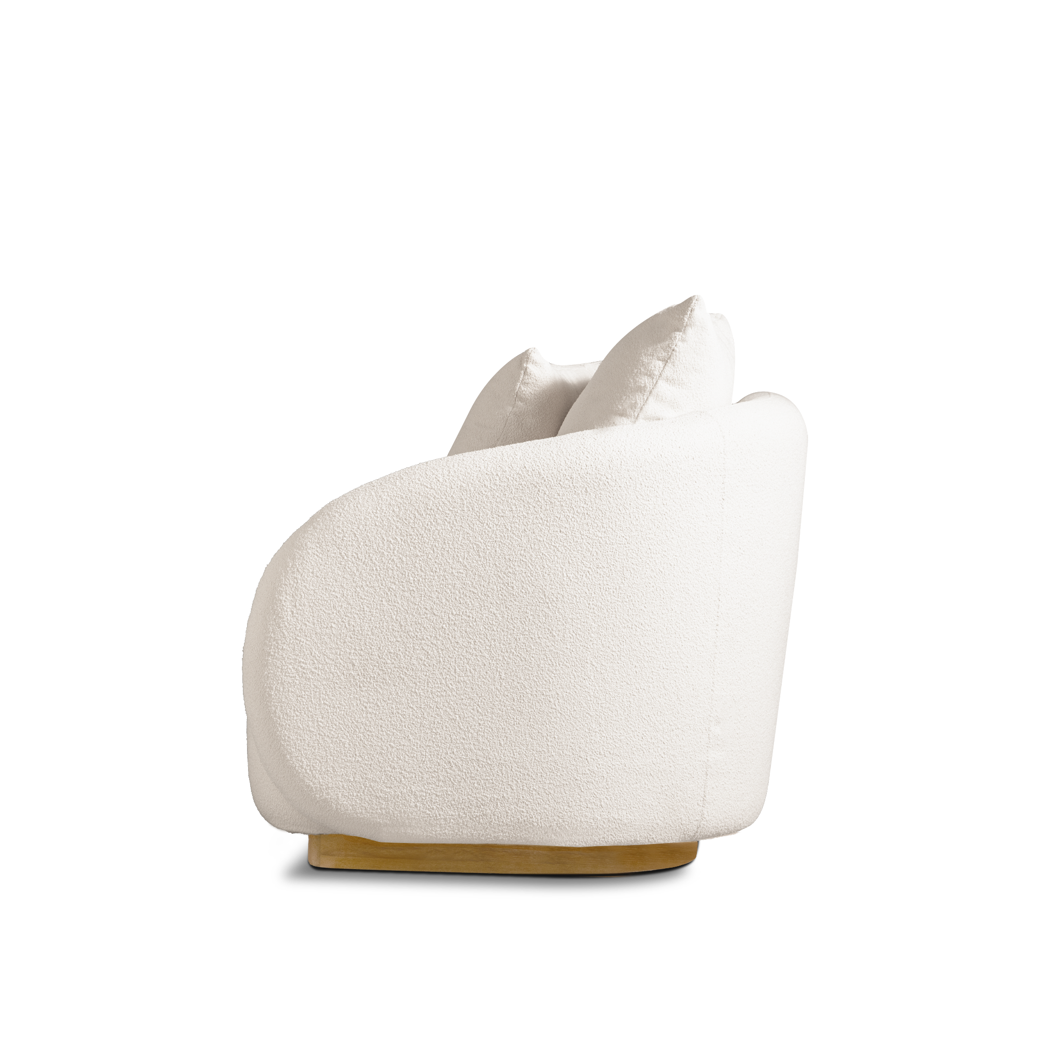 Como Curved Chaise Right