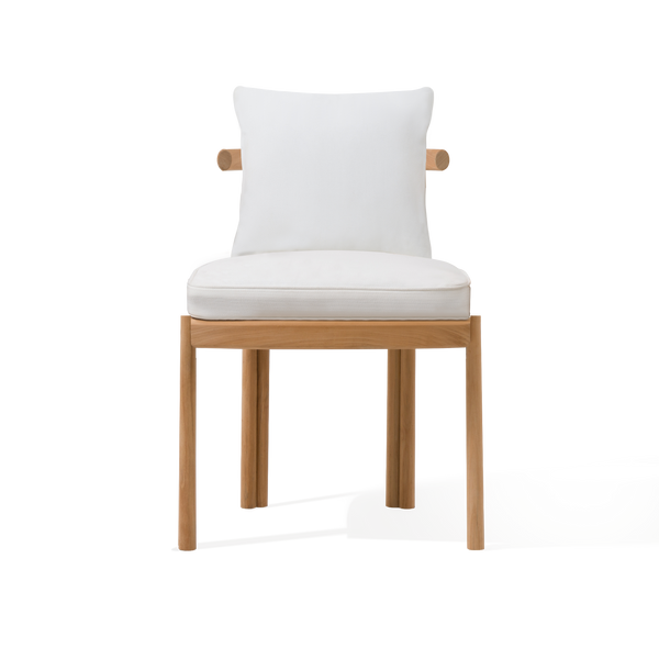 Cove Teak Armless Dining Chair