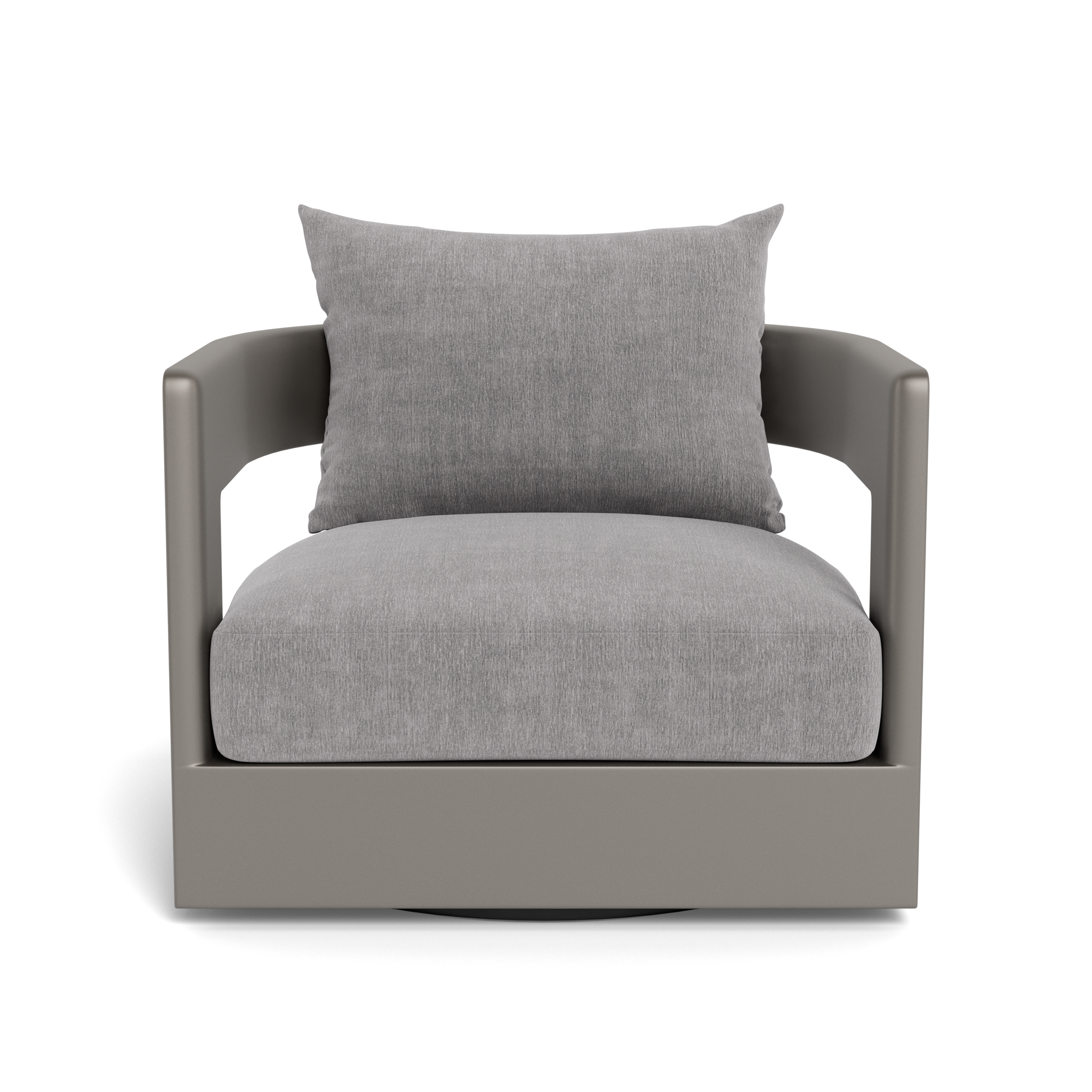 Victoria Aluminum Swivel Lounge Chair