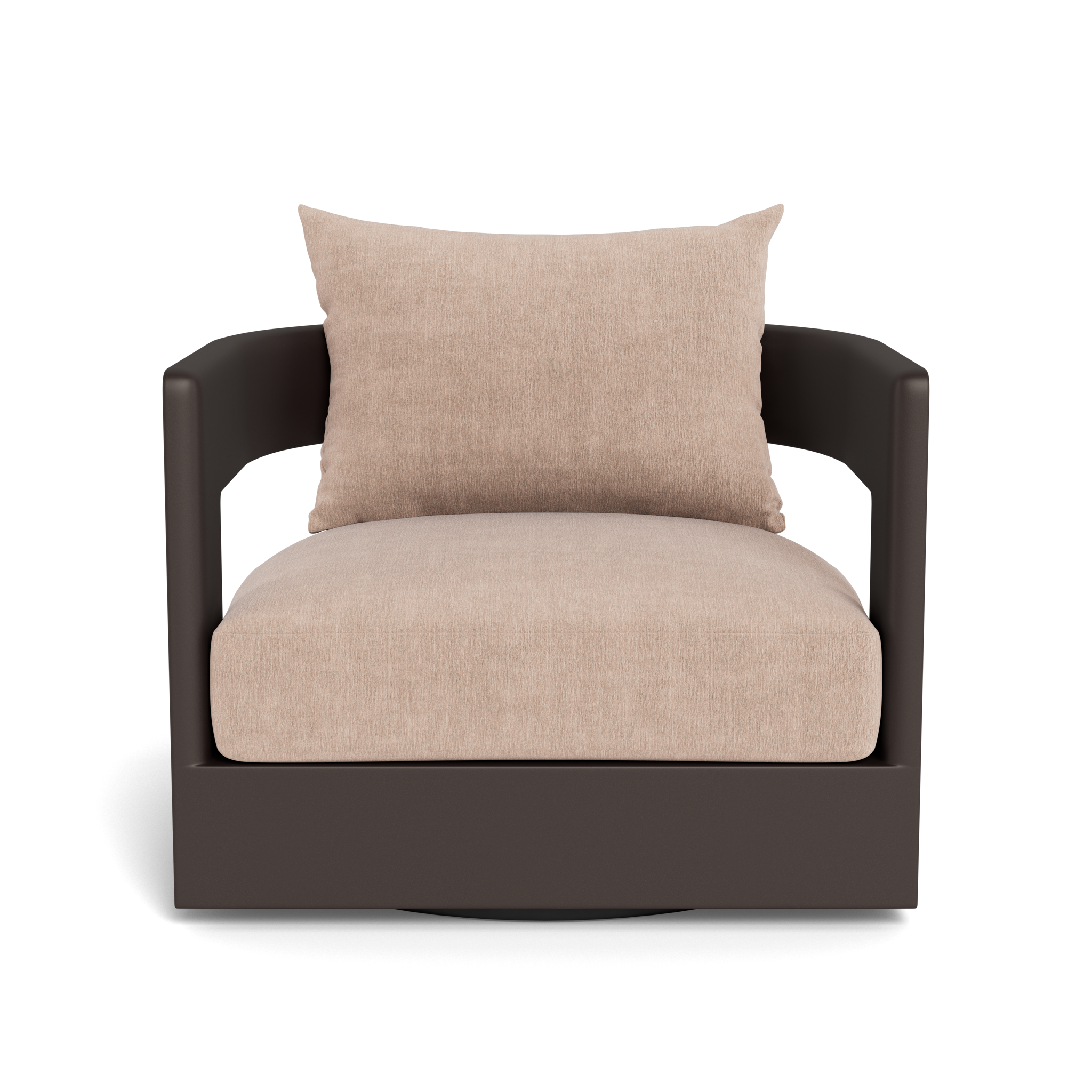 Victoria Aluminum Swivel Lounge Chair