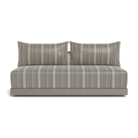 Καναπές 2 θέσεων χωρίς μπράτσα Antigua