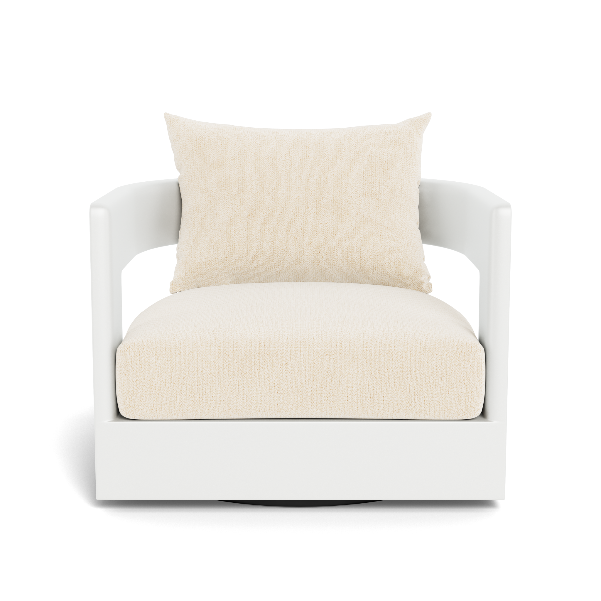 Victoria Aluminum Swivel Lounge Chair