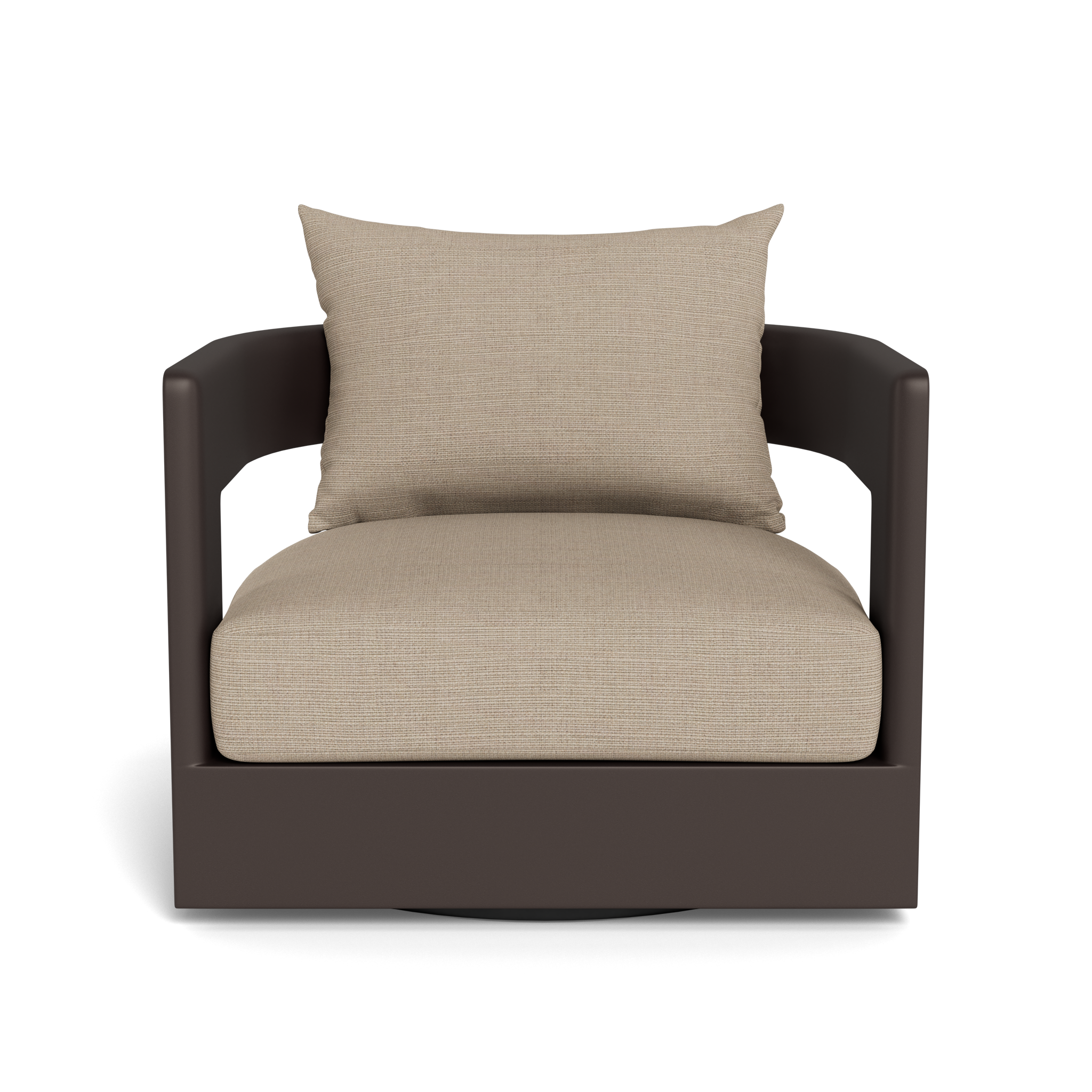 Victoria Aluminum Swivel Lounge Chair