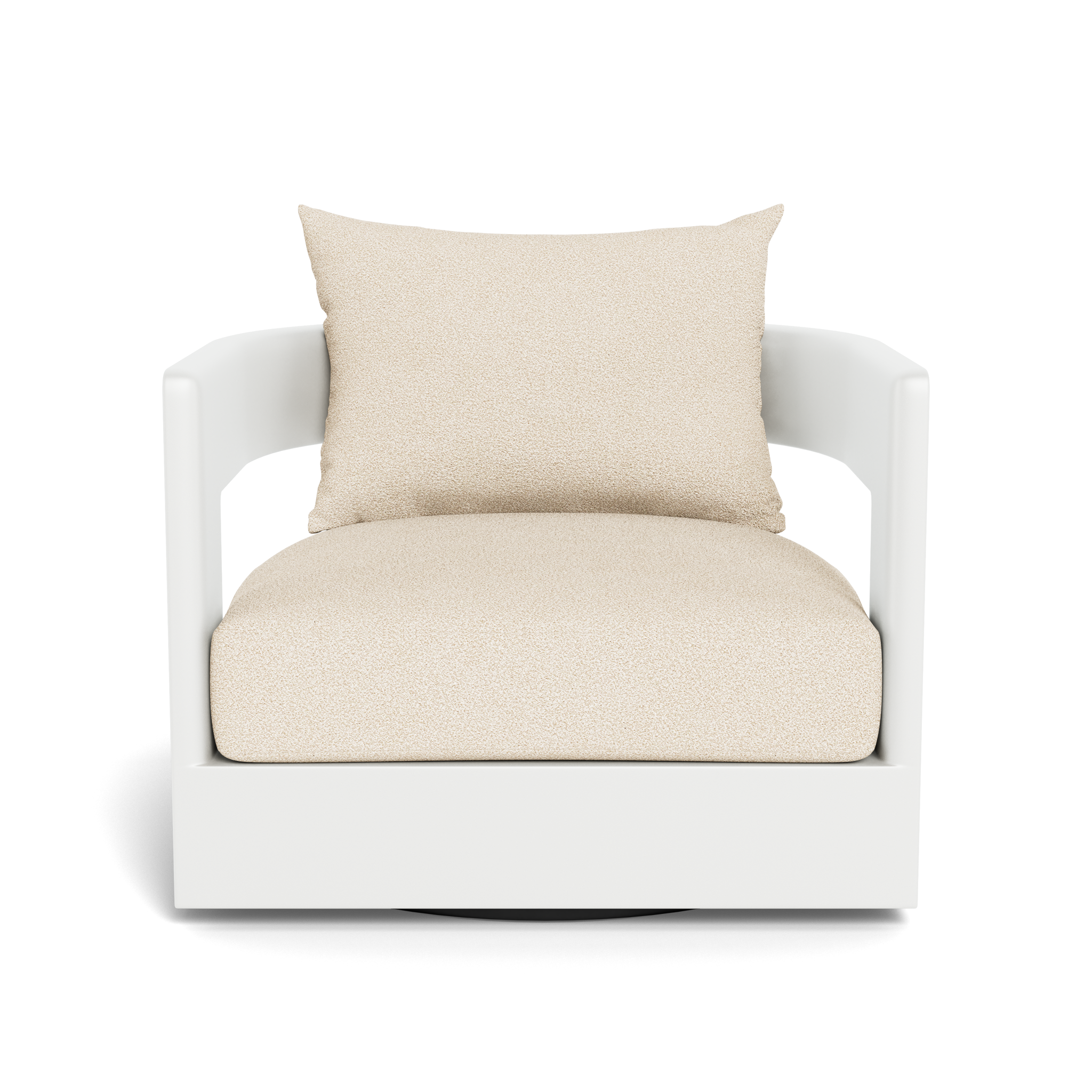 Victoria Aluminum Swivel Lounge Chair