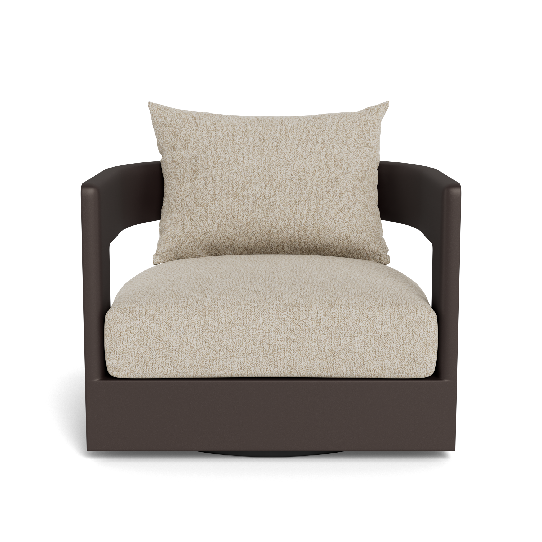 Victoria Aluminum Swivel Lounge Chair