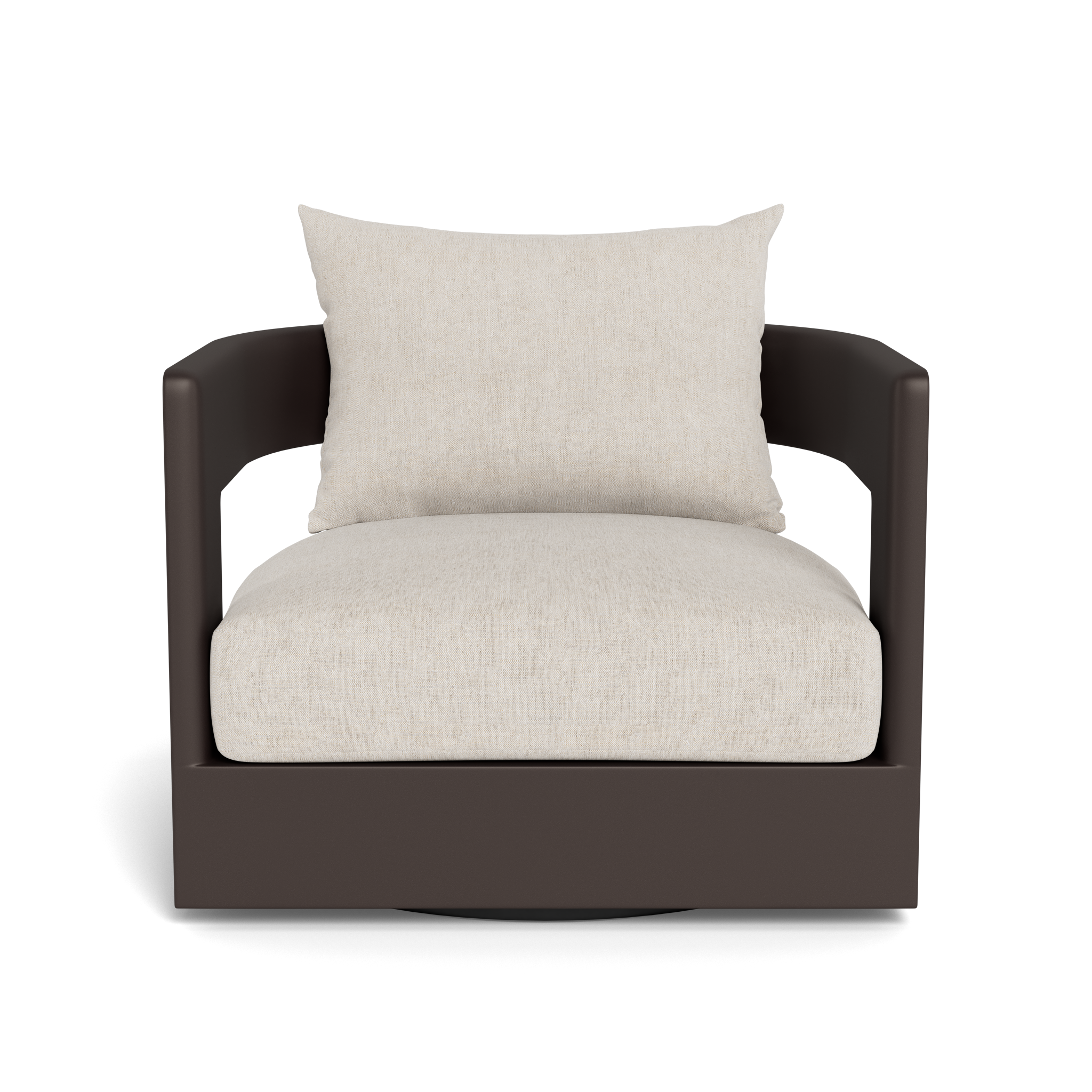 Victoria Aluminum Swivel Lounge Chair