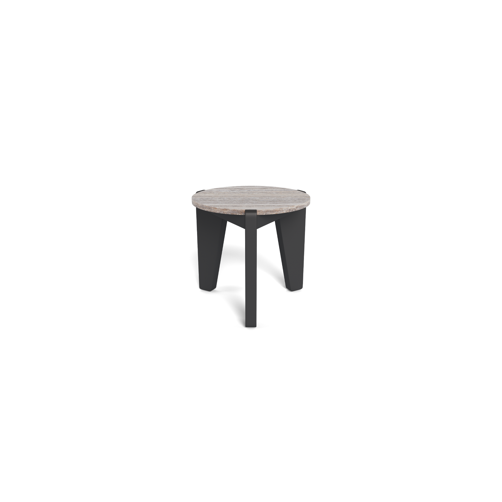 MLB Aluminum Round Side Table