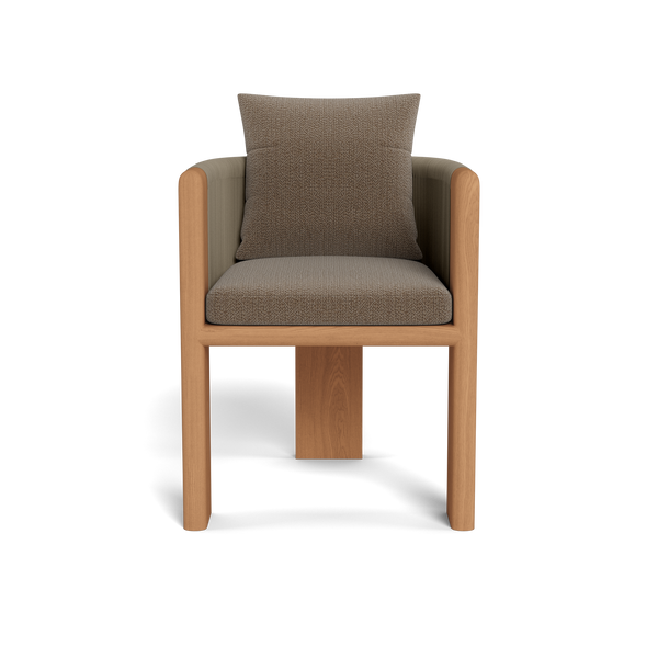 Καρέκλα τραπεζαρίας από τικ Palm Beach