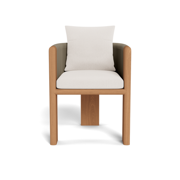 Καρέκλα τραπεζαρίας από τικ Palm Beach