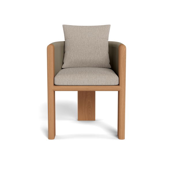 Καρέκλα τραπεζαρίας από τικ Palm Beach