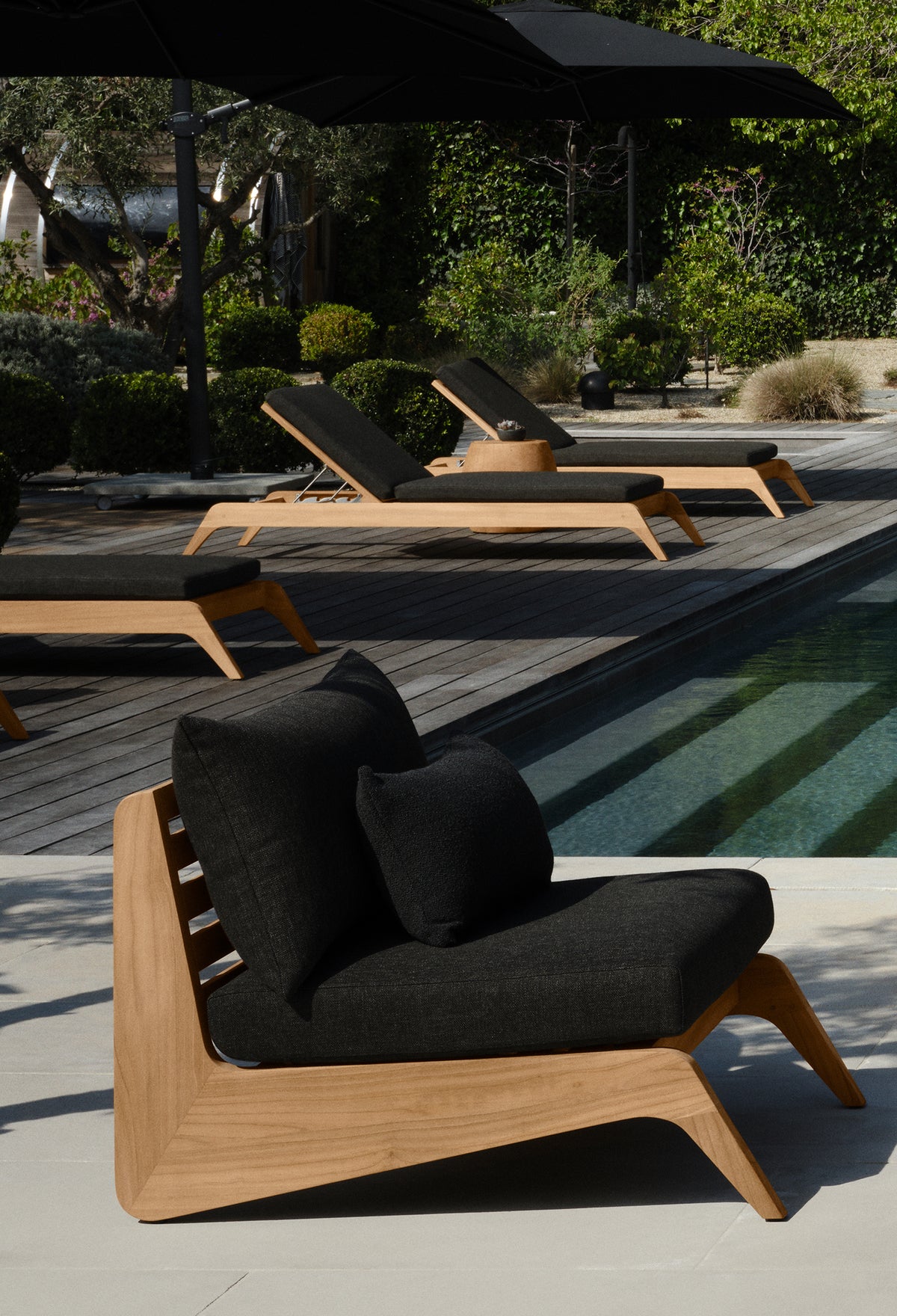 A modern update on a mid-century French aesthetic